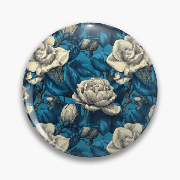 Item preview, Lush Gardenias Print - Flower Floral Pattern  - Anniversary Gift Ideas designed and sold by RoyalStarsPatts.