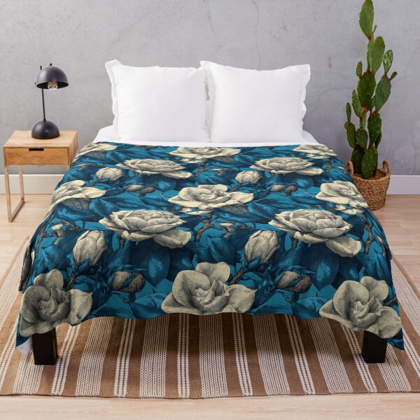 Item preview, Lush Gardenias Print - Flower Floral Pattern - Anniversary Gift Ideas designed and sold by RoyalStarsPatts.