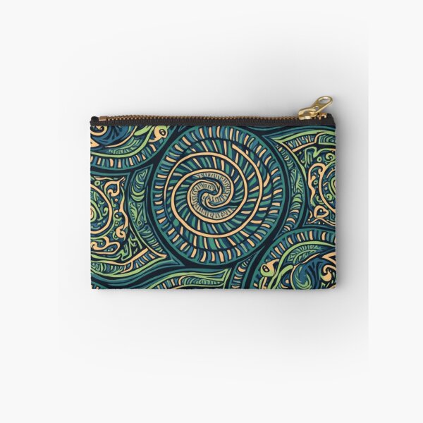 Item preview, New Zealand Māori Paua Pattern Koru Design 803 designed and sold by GrinGalore.
