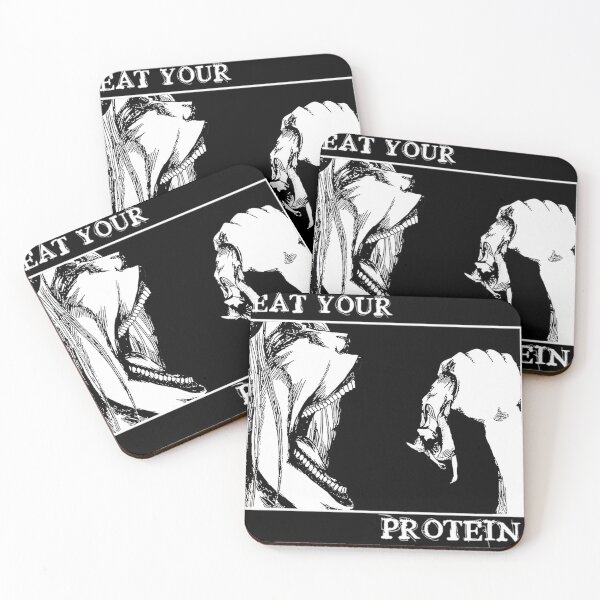 Item preview, A.T.T.A.C.K On T.I.T.A.N Eat Your Protein Aot Eren Y.E.A.G.E.R designed and sold by LobnaMahmoud.