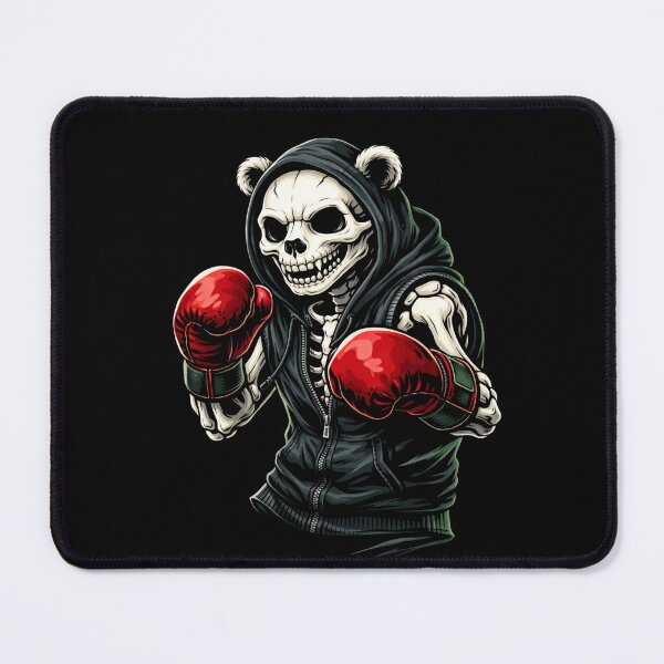 Item preview, Bear Skeleton Boxer – Intense Fitness Fight Aesthetic Art designed and sold by ColorSplash123.