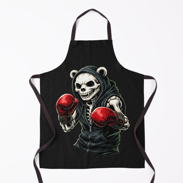 Item preview, Bear Skeleton Boxer – Intense Fitness Fight Aesthetic Art designed and sold by ColorSplash123.