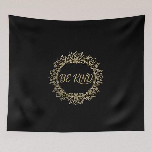 Item preview, Be Kind Gold Script Minimal Elegant Quote designed and sold by daila70.