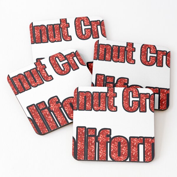 Item preview, Walnut Creek California City Name With Red Rhinestone designed and sold by TheIconSmith.