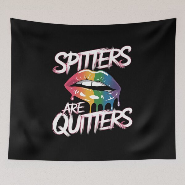 Item preview, Spitters Are Quitters Dirty Saying Adult Humor  designed and sold by angolinnArt.