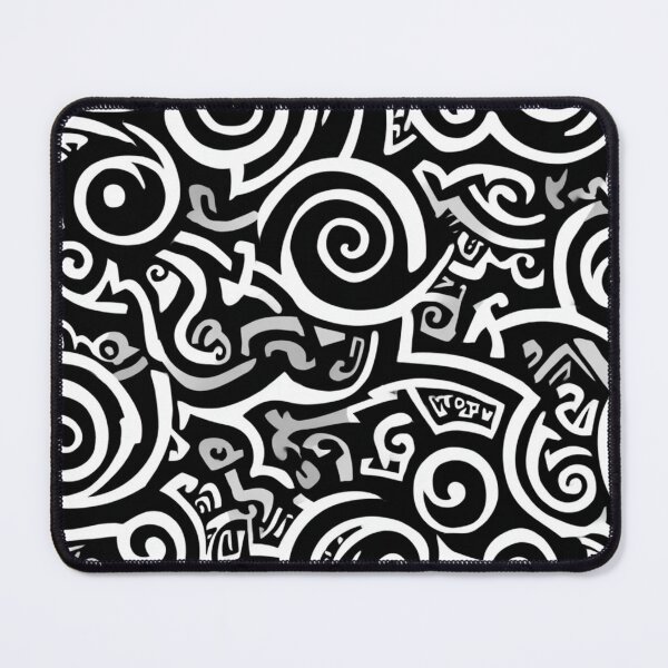 Item preview, New Zealand Māori Paua Pattern Koru Design 804 designed and sold by GrinGalore.