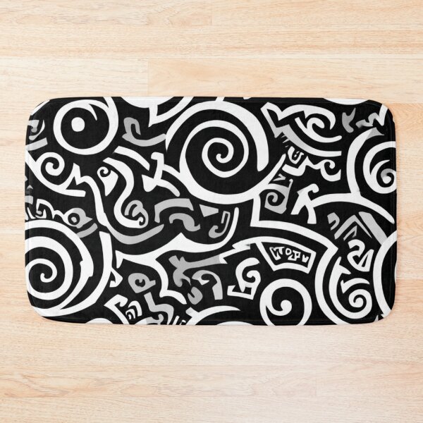 Item preview, New Zealand Māori Paua Pattern Koru Design 804 designed and sold by GrinGalore.