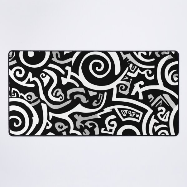 Item preview, New Zealand Māori Paua Pattern Koru Design 804 designed and sold by GrinGalore.