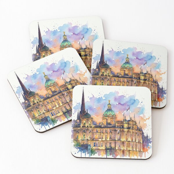 Item preview, Museum on the Mound, Edinburgh, Scotland Watercolour designed and sold by davidelder.