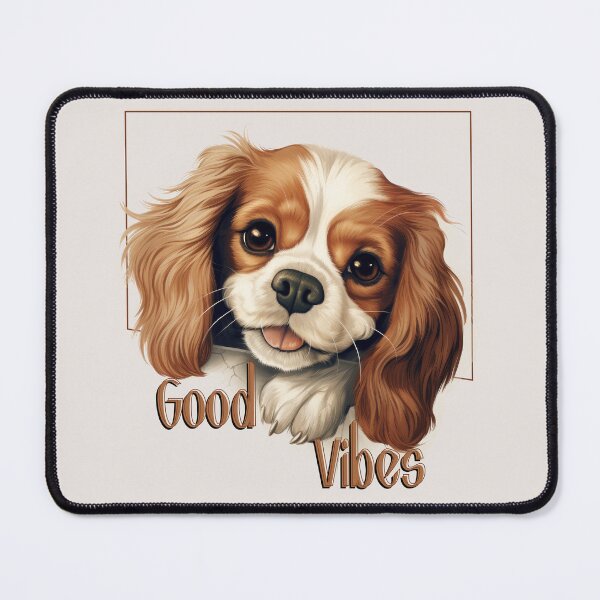 Item preview, Happy Dog Cavalier King Spaniel designed and sold by VD.
