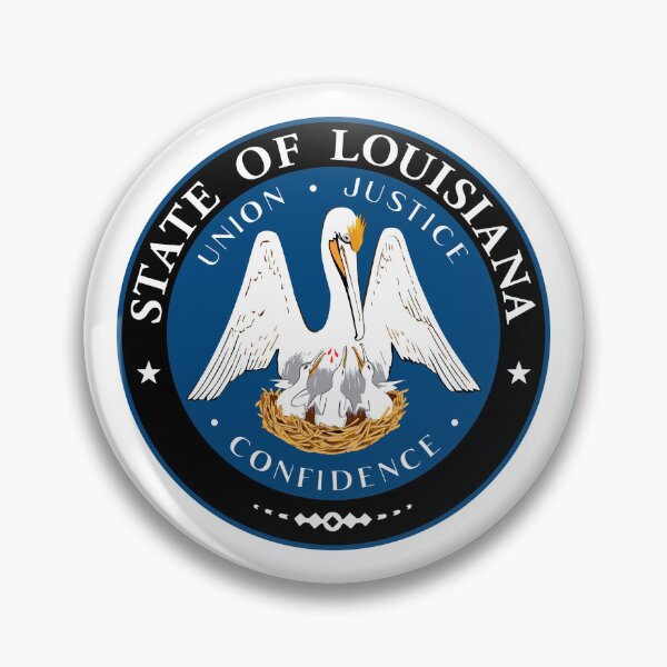 Item preview, State Seal of Louisiana designed and sold by BankrobberGus.