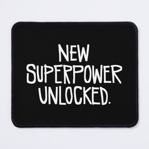 Item preview, New Superpower Unlocked – Handwritten Typography Design designed and sold by souloff.