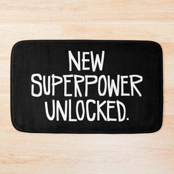Item preview, New Superpower Unlocked – Handwritten Typography Design designed and sold by souloff.