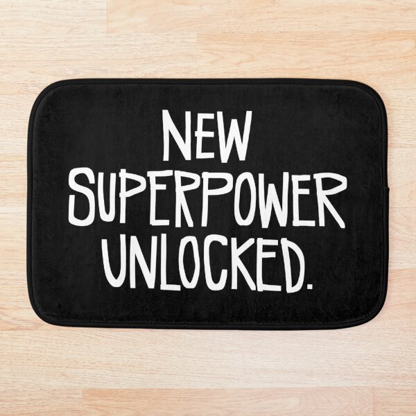 Item preview, New Superpower Unlocked – Handwritten Typography Design designed and sold by souloff.
