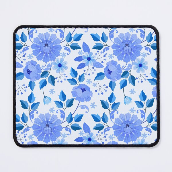 Item preview, Blue themed Floral designed and sold by RAcreativestore.