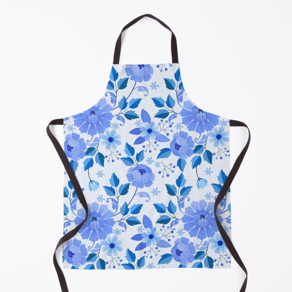 Item preview, Blue themed Floral designed and sold by RAcreativestore.