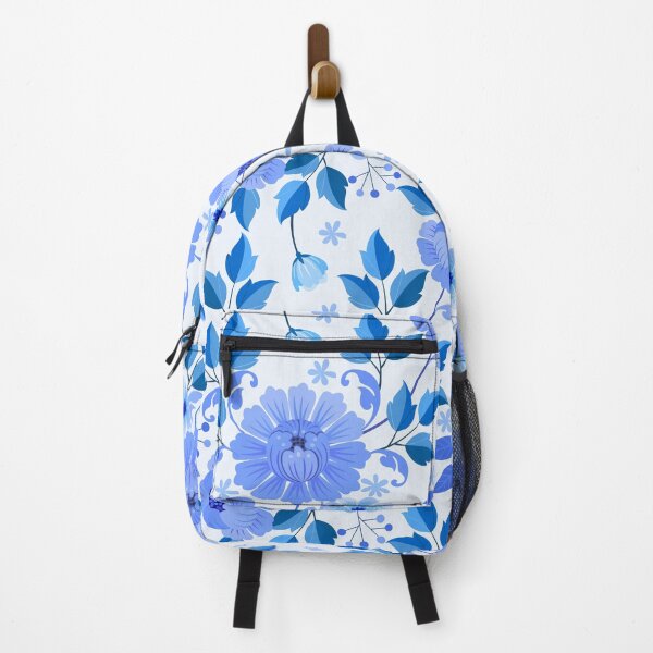 Item preview, Blue themed Floral designed and sold by RAcreativestore.