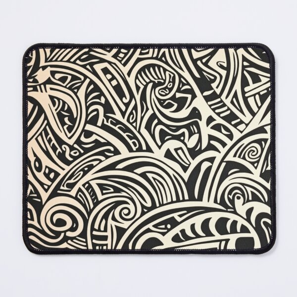 Item preview, New Zealand Māori Paua Pattern Koru Design 805 designed and sold by GrinGalore.