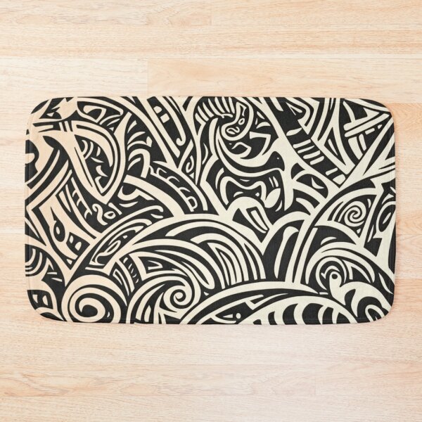 Item preview, New Zealand Māori Paua Pattern Koru Design 805 designed and sold by GrinGalore.