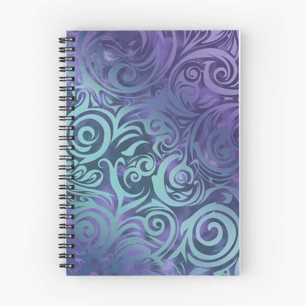 Item preview, New Zealand Māori Paua Pattern Koru Design 806 designed and sold by GrinGalore.