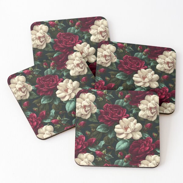 Item preview, Fragrant Gardenias Texture  - Botanical Garden Pattern  - Anniversary Gifts For Him designed and sold by RoyalStarsPatts.
