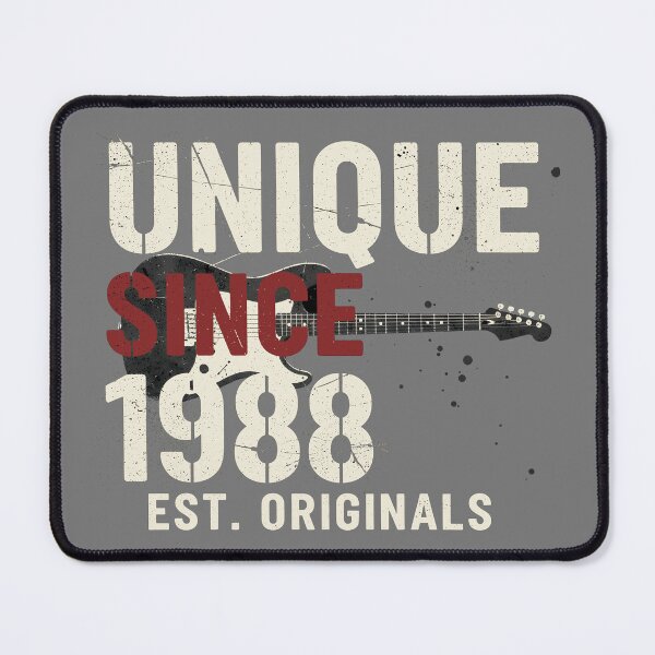 Item preview, Unique Since 1988 Est. Originals – Vintage Electric Guitar & Rock Design designed and sold by Fuechse.
