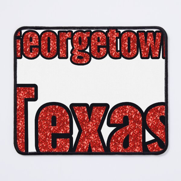 Item preview, Georgetown Texas City Name With Red Rhinestone designed and sold by TheIconSmith.