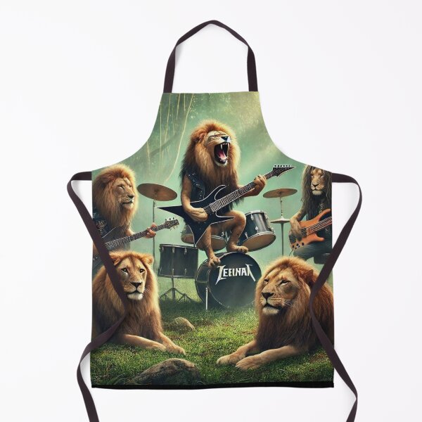 Item preview,  Lion Rock Band Jungle Art designed and sold by Dogandesighn.