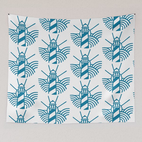 Item preview, The blue lighthouse and the ocean designed and sold by Lagueny.