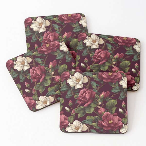 Item preview, Chic Gardenias Texture  - Botanical Garden Pattern  - Anniversary Gifts For Mom designed and sold by RoyalStarsPatts.