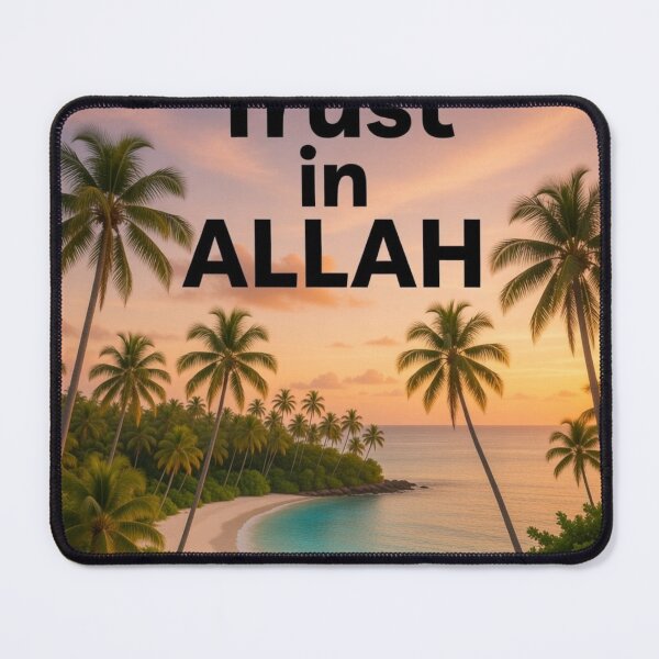 Item preview, Trust in ALLAH_2 designed and sold by Qittah.