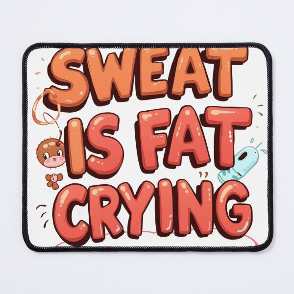 Item preview, Sweet Is Fat Crying – Funny Gym Motivation T-Shirt designed and sold by rsuniquestyle.