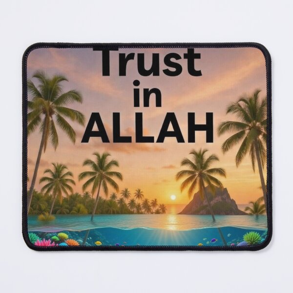 Item preview, Trust in ALLAH_4 designed and sold by Qittah.