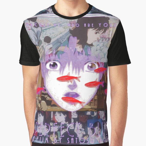 Perfect Blue Satoshi Kon Animated Film Collage Graphic T-Shirt