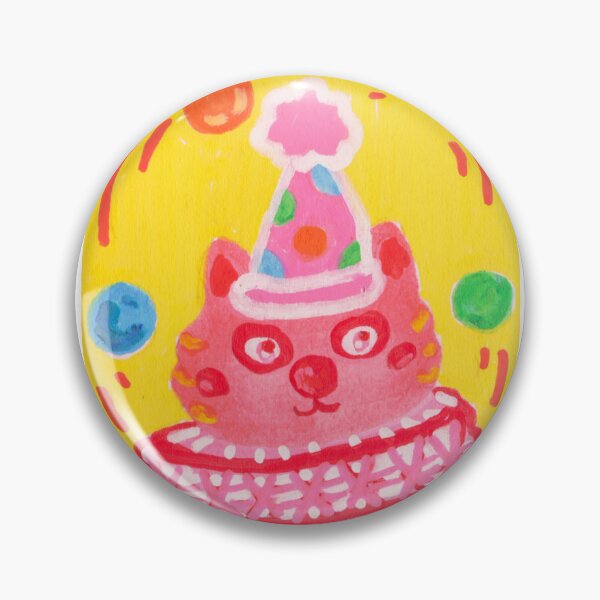 Item preview, Clown Cat | Juggling Circus Cat | Cute Cat Art  designed and sold by artmycatlikes.