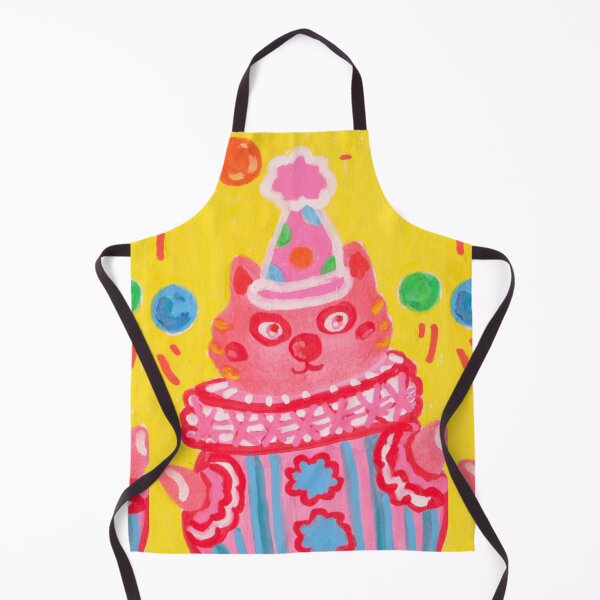 Item preview, Clown Cat | Juggling Circus Cat | Cute Cat Art  designed and sold by artmycatlikes.