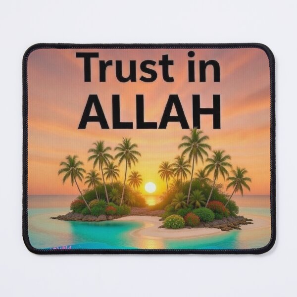 Item preview, Trust in ALLAH_5 designed and sold by Qittah.