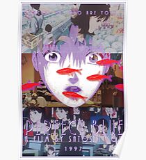 Perfect Blue Satoshi Kon Animated Film Collage Poster