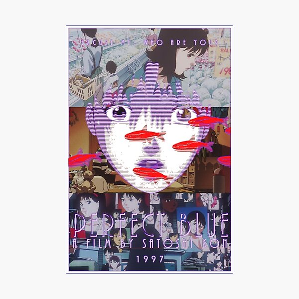 Perfect Blue Satoshi Kon Animated Film Collage Photographic Print