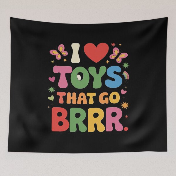 Item preview, I Love Toys That Go Brrr Adult Joke Humor Sarcasm Men Women designed and sold by joyouartArt.