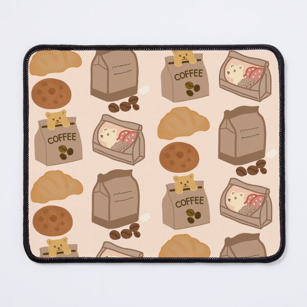 Item preview, Cute Bakery and Coffee Illustration Set in Soft Brown Tones designed and sold by Teenidesign .