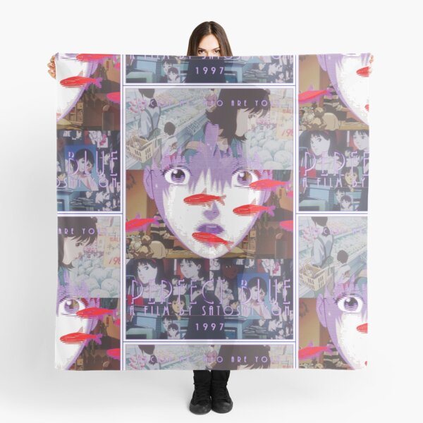 Collage de films d'animation Perfect Blue Satoshi Kon Foulard