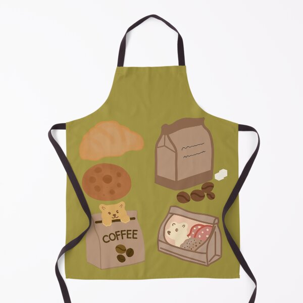 Item preview, Cute Bakery and Coffee Illustration Set in Soft Brown Tones designed and sold by Teenidesign .