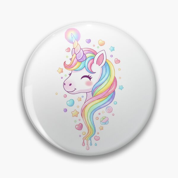 Item preview, Rainbow Unicorn designed and sold by The sticker haven.