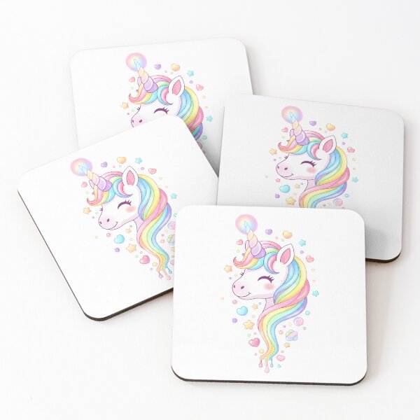 Item preview, Rainbow Unicorn designed and sold by The sticker haven.