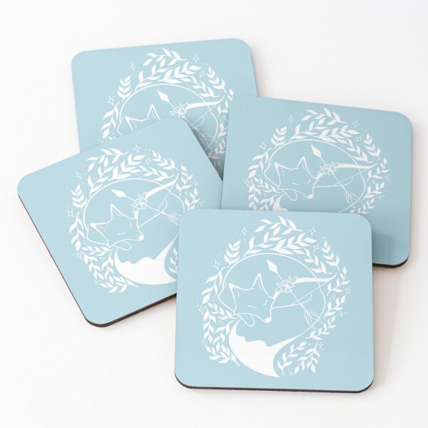 Item preview, Blue Fox with bow designed and sold by Aakanksha97.
