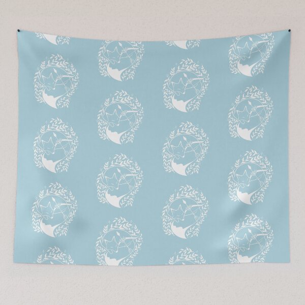 Item preview, Blue Fox with bow designed and sold by Aakanksha97.