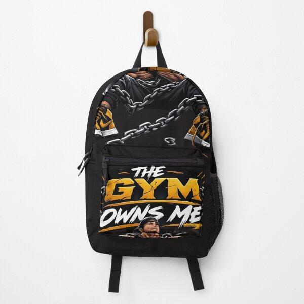 Item preview, The Gym Owns Me – Hardcore Workout Motivation Streetwear Design designed and sold by RAW-LINE.
