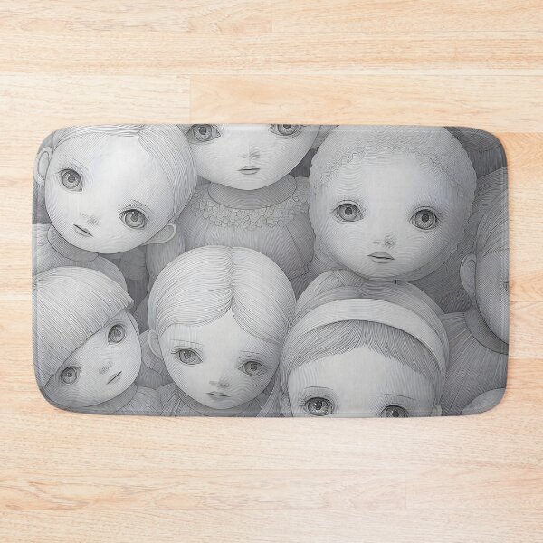 Item preview, Creepy dolls, macabre doll design, uncanny vintage toys designed and sold by Shoot-The-Moon.
