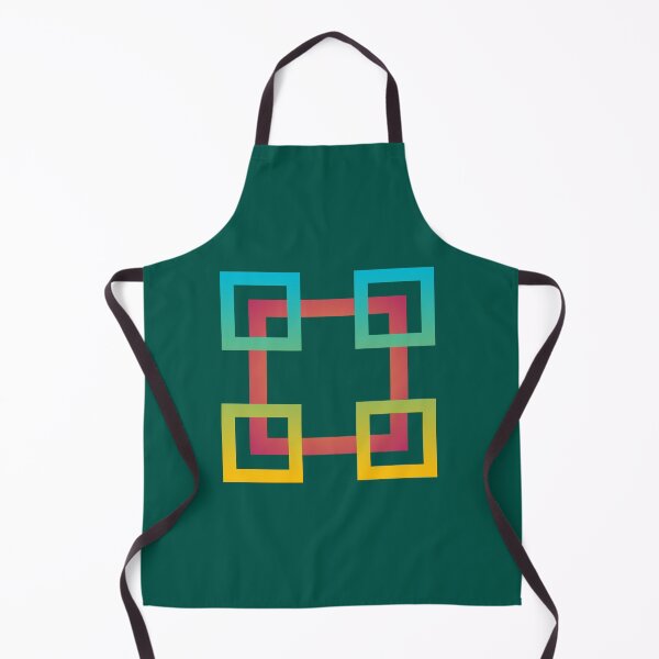 Item preview, Colorful Geometric Square Pattern Art designed and sold by imranatoz.